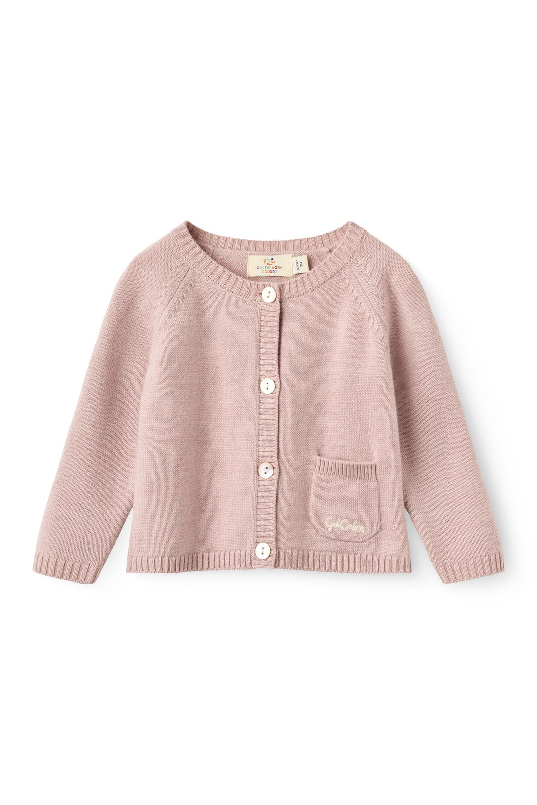 Classic Merino Baby Set - Soft Pink