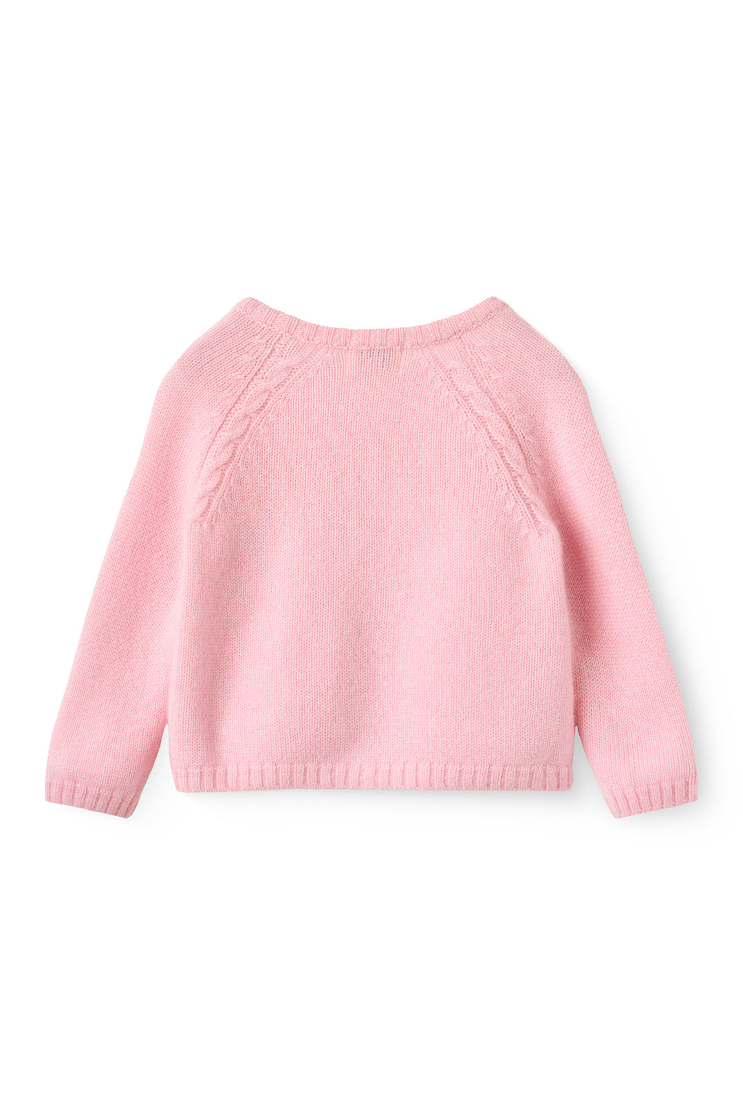 Cashmere Baby Cardigan - Soft Pink