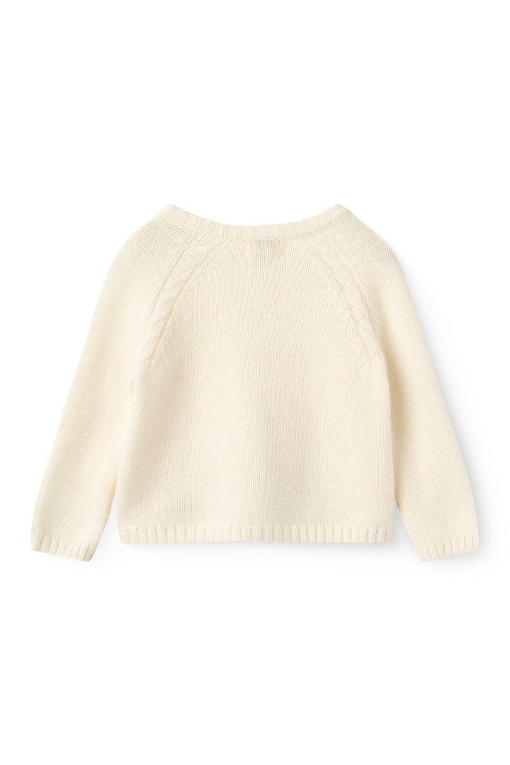 Cashmere Baby Cardigan - Cream