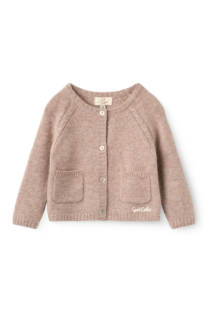 Cashmere Baby Cardigan - Beige