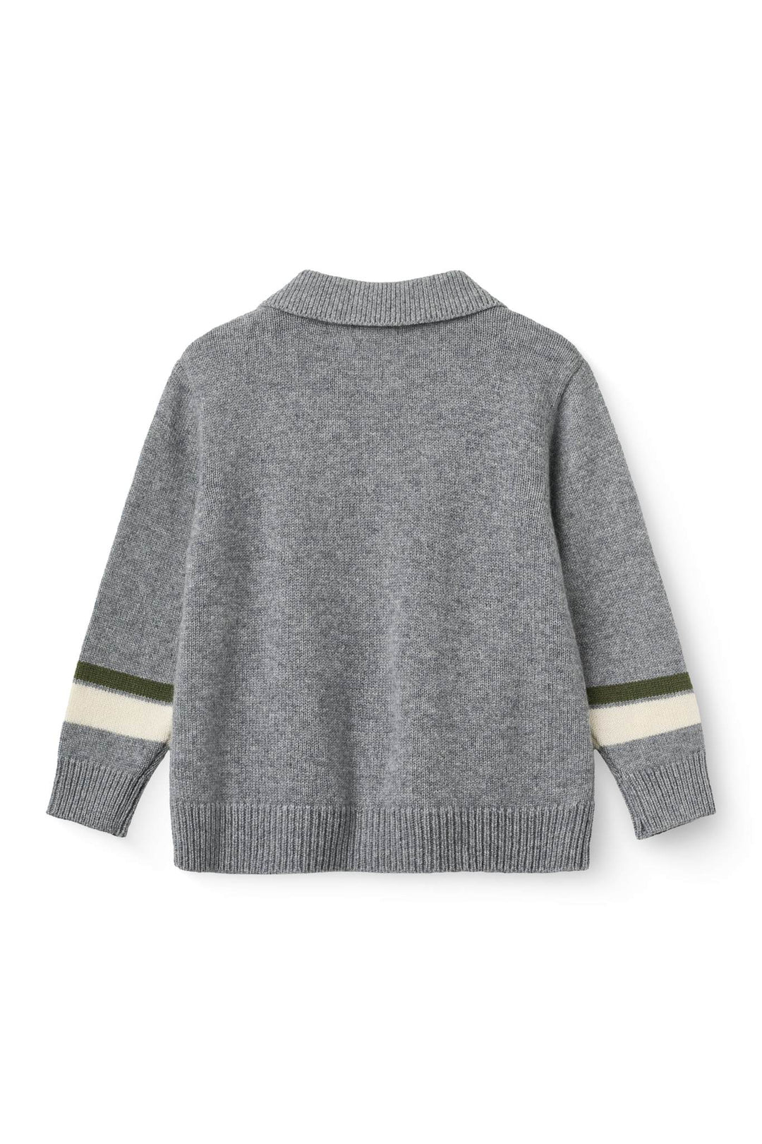 Cashmere High School Cardigan - Grey Melange Comb.