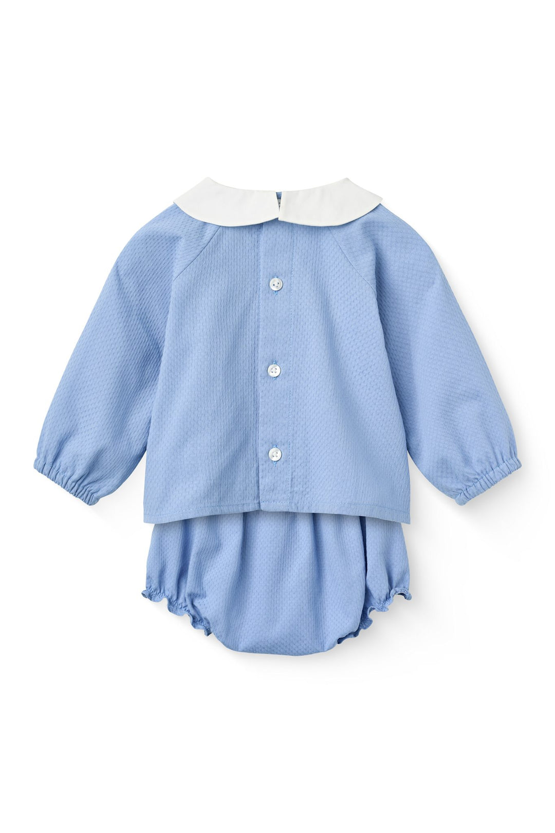 Baby Set - Blouse & Bloomers - Endless Blue