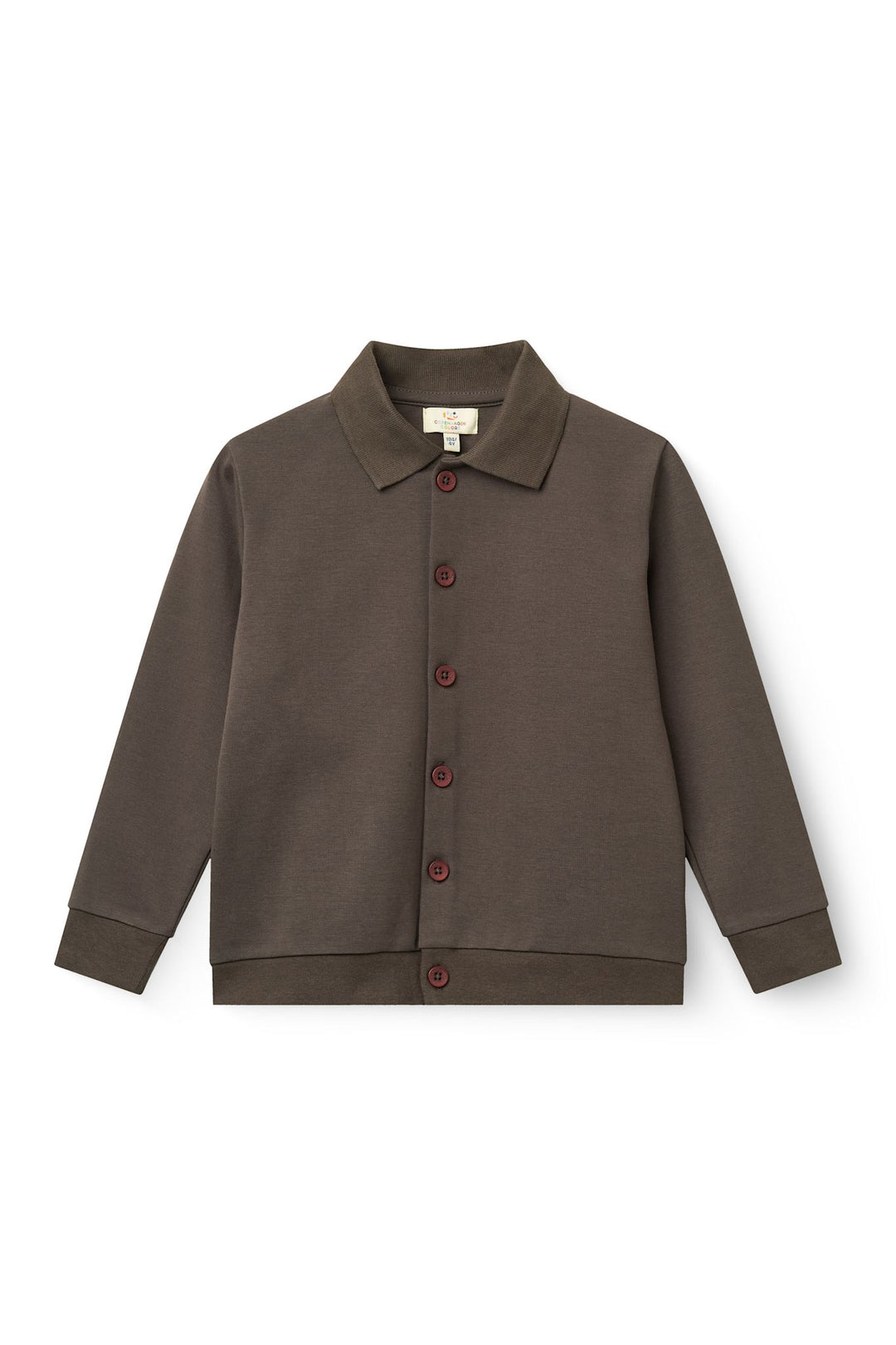 360* Super Stretchy High School Cardigan - Dk. Brown