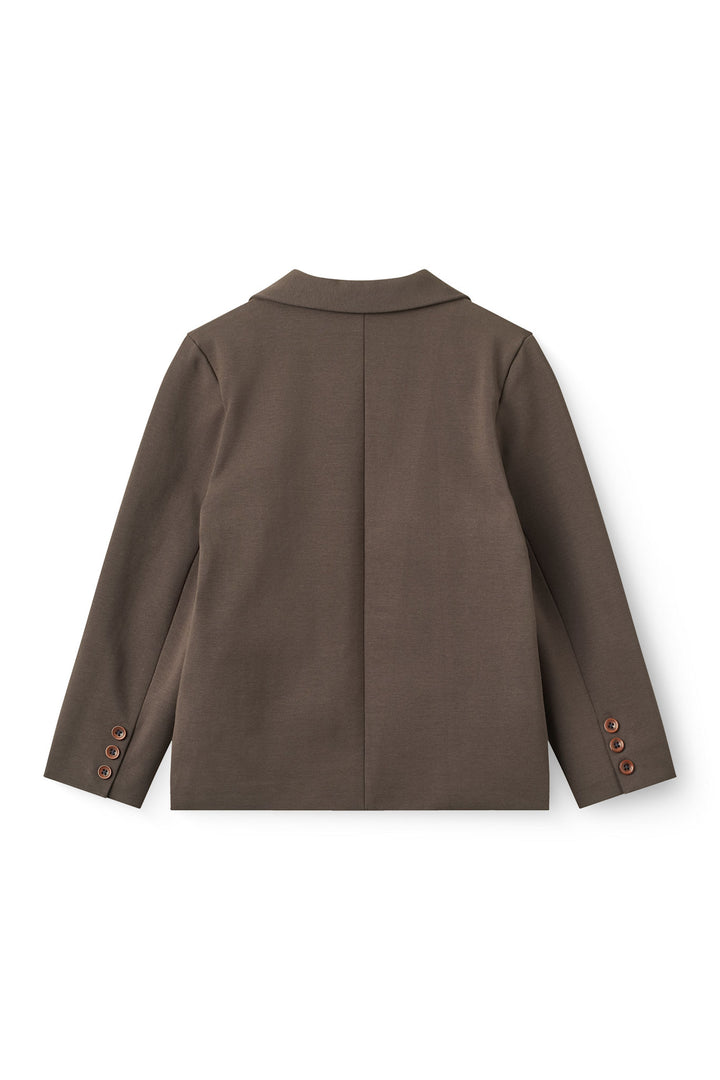 360* Super Stretchy Classic Blazer - Dk. Brown
