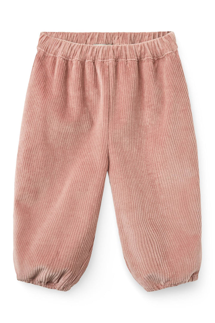 Corduroy Baby Trousers - Winter Rose