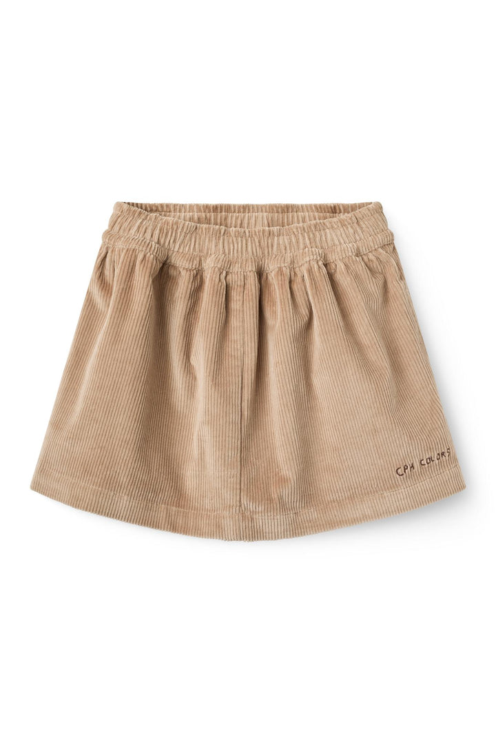 Corduroy Skirt - Beige