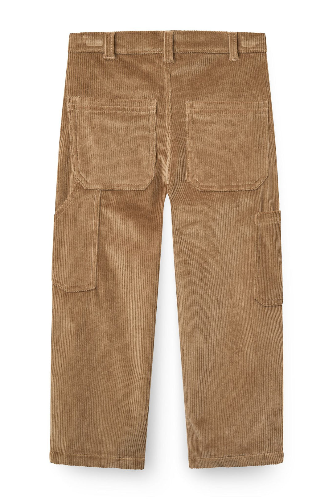 Corduroy Cargo Pants - Brown