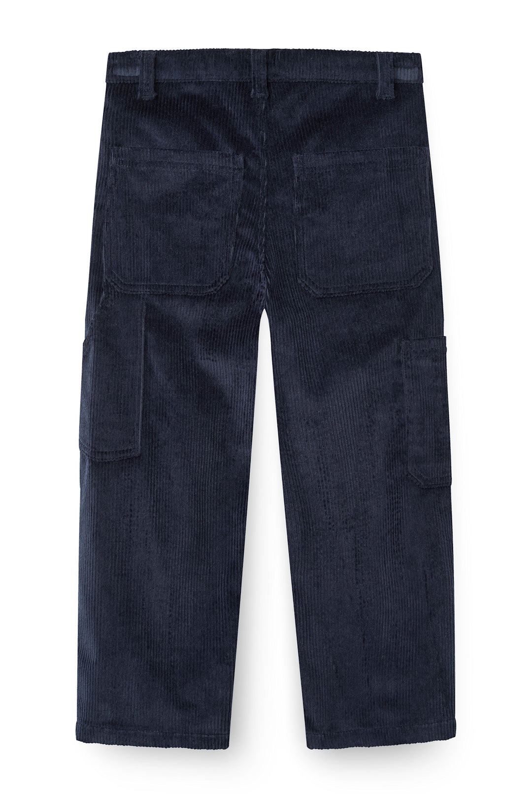Corduroy Cargo Pants - Navy