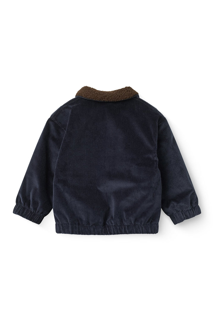 Corduroy Bomber Jacket - Navy