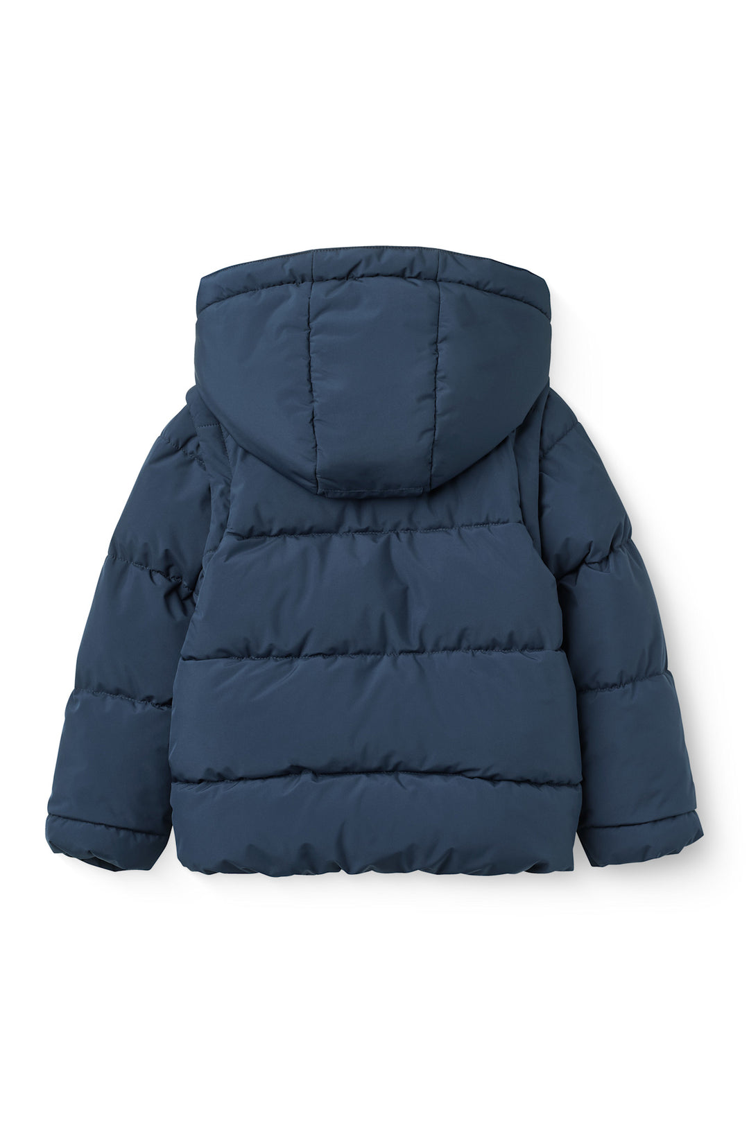 2 in 1 Puffer Jacket w. Removable Sleeves - Navy