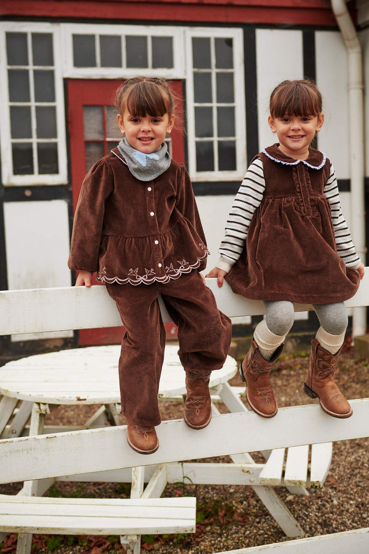 LIMITED RANGER BOOTS W. WARM LINING - COGNAC BOW - COGNAC