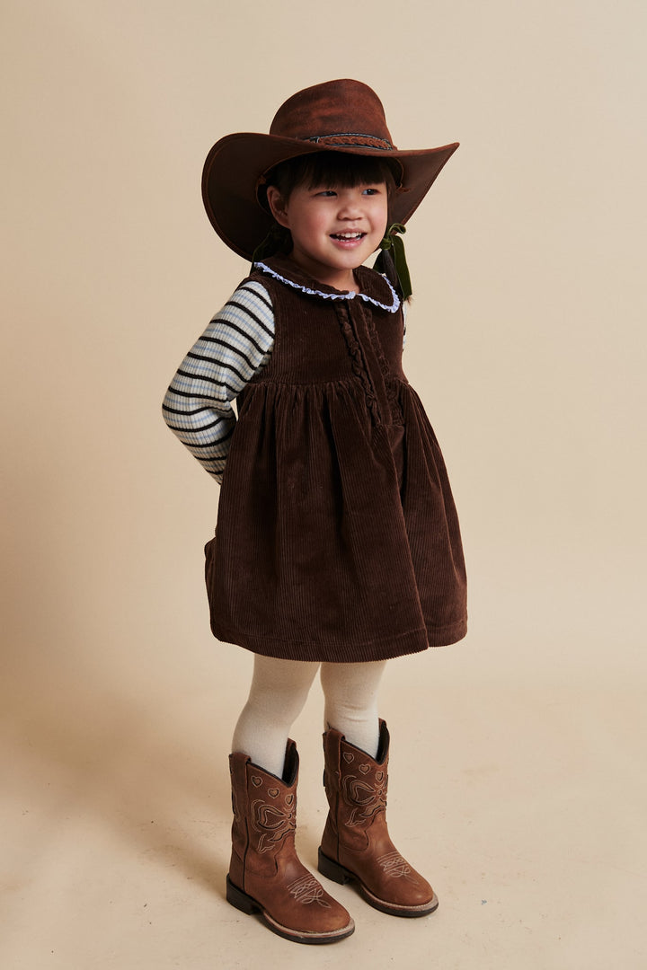 LIMITED RANGER BOOTS W. WARM LINING - COGNAC BOW - COGNAC