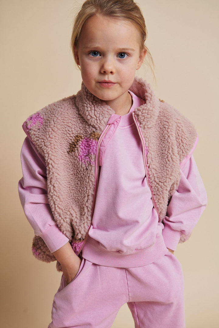 CLASSIC SWEATSHIRT W. LOGO EMB. - SYRINGA