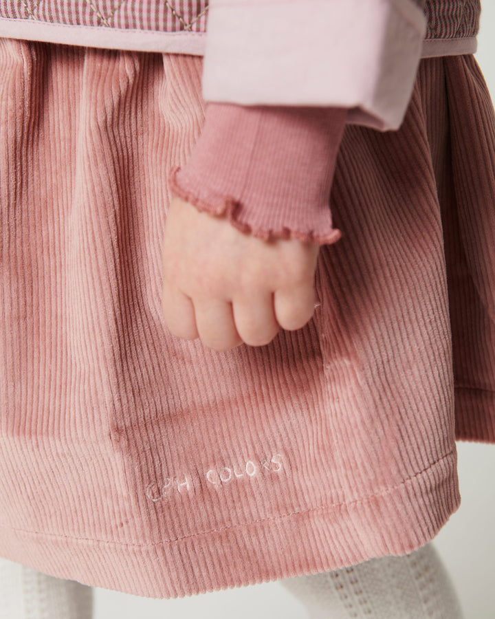Corduroy Skirt - Winter Rose