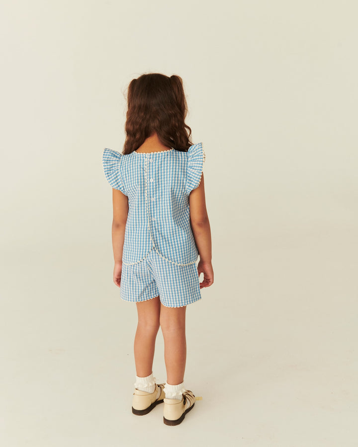 HOUNDSTOOTH DECO SET - BLUE HOUNDSTOOTH MINI