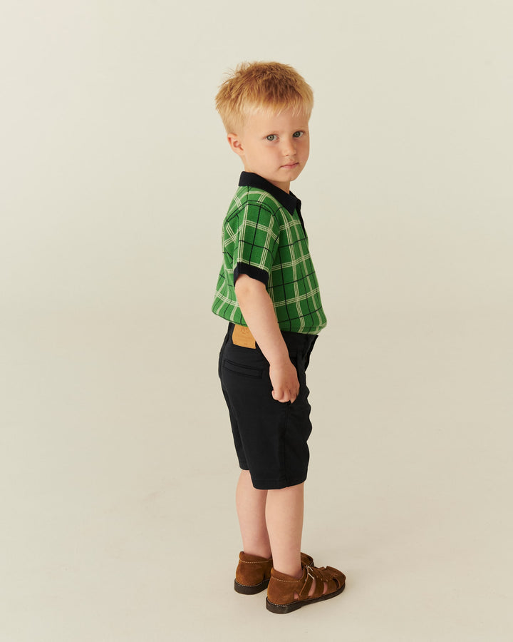 TWILL SHORTS W. CUFF - NAVY