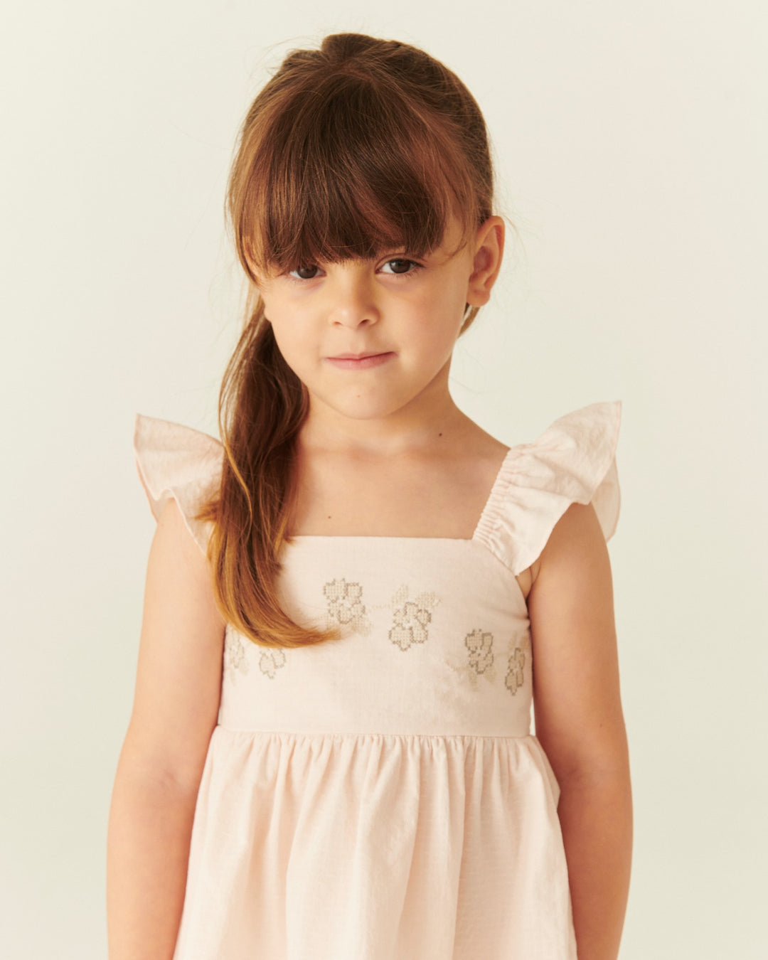 SUMMER SET W. EMB. - DUSTY ROSE COMB.