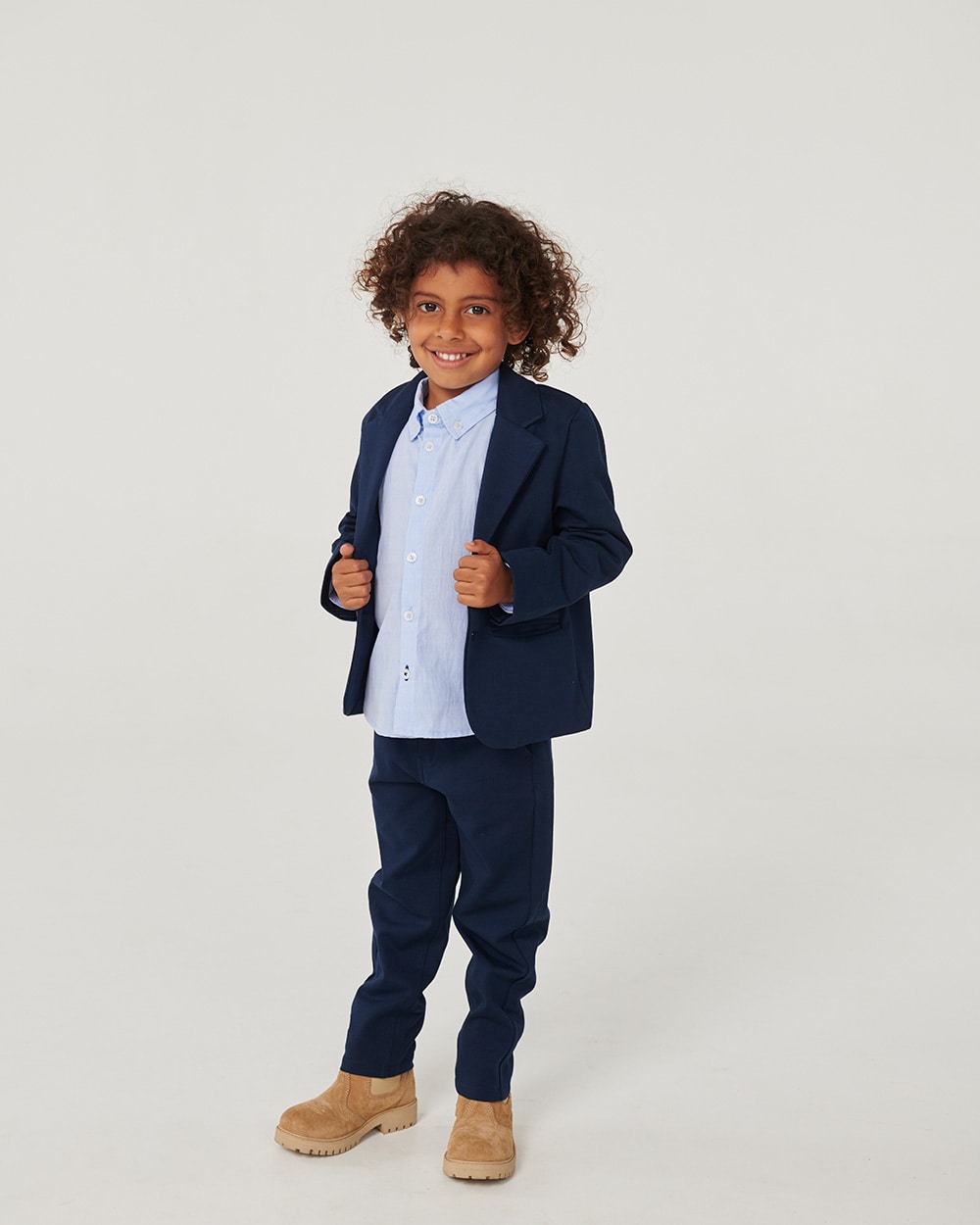 360* Super Stretchy Classic Blazer - Navy