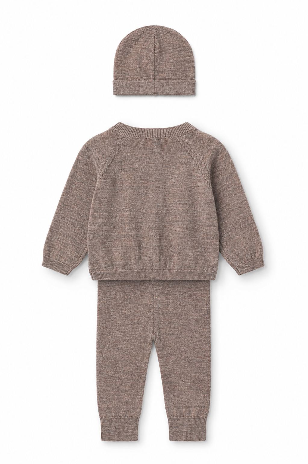 Classic Merino Baby Set - Natural Melange
