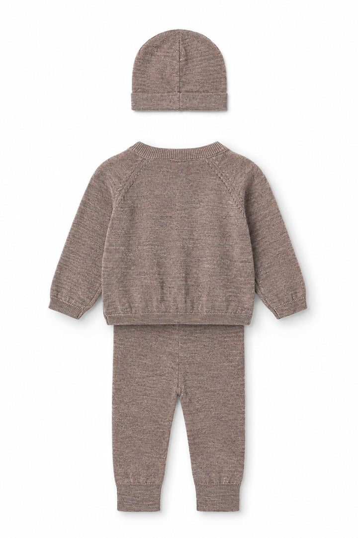 Classic Merino Baby Set - Natural Melange