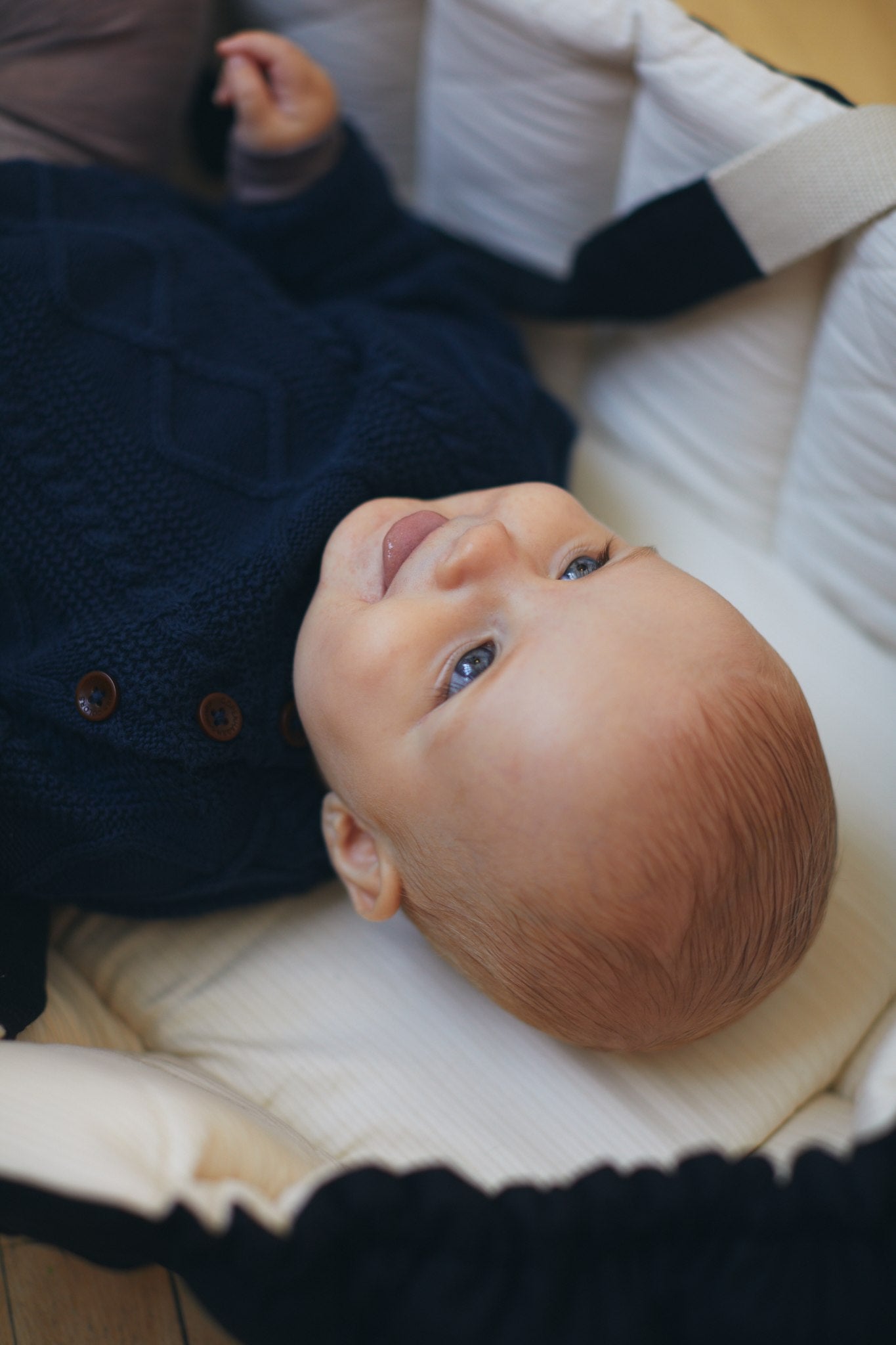 KNITTED JUMPER - NAVY