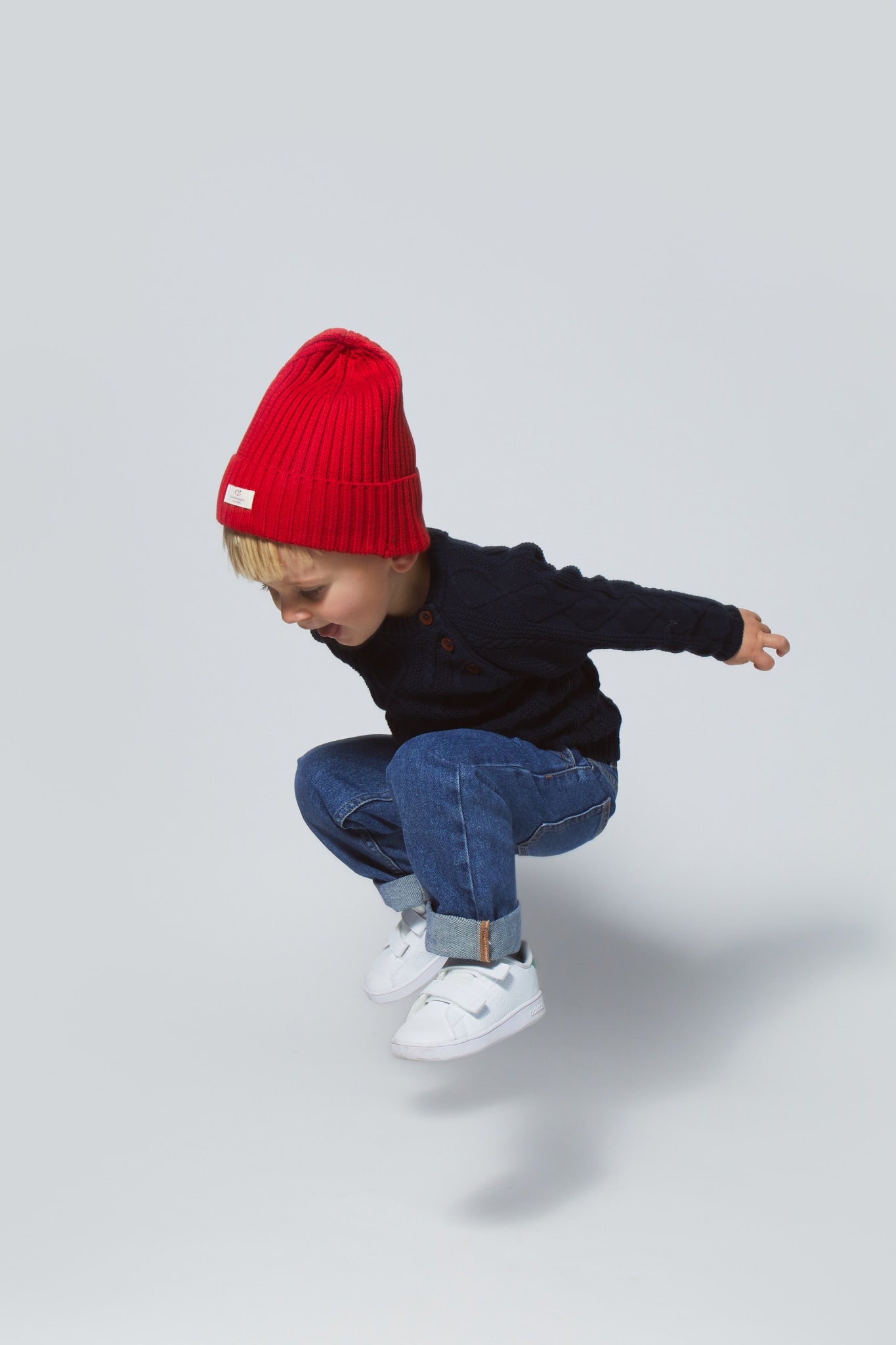 ORGANIC JUNIOR JEANS - REGULAR FIT - INDIGO BLUE WASHED