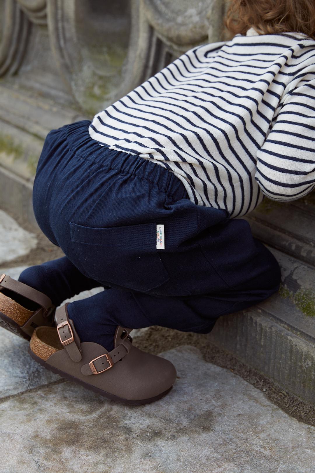 SOLID TWILL PANTS - NAVY