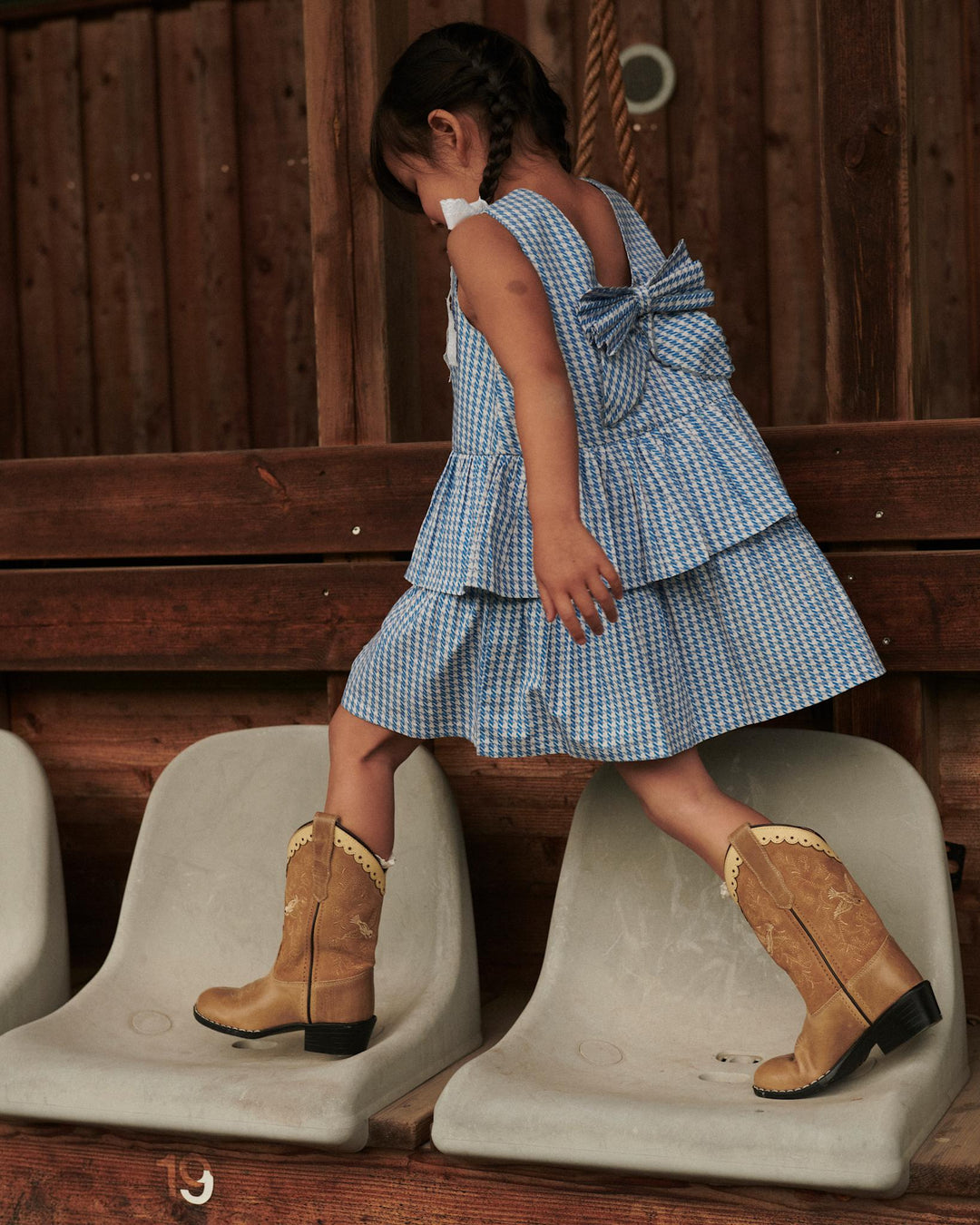 LIMITED COWBOY BOOTS HIGH - BEIGE SUEDE - BEIGE SUEDE