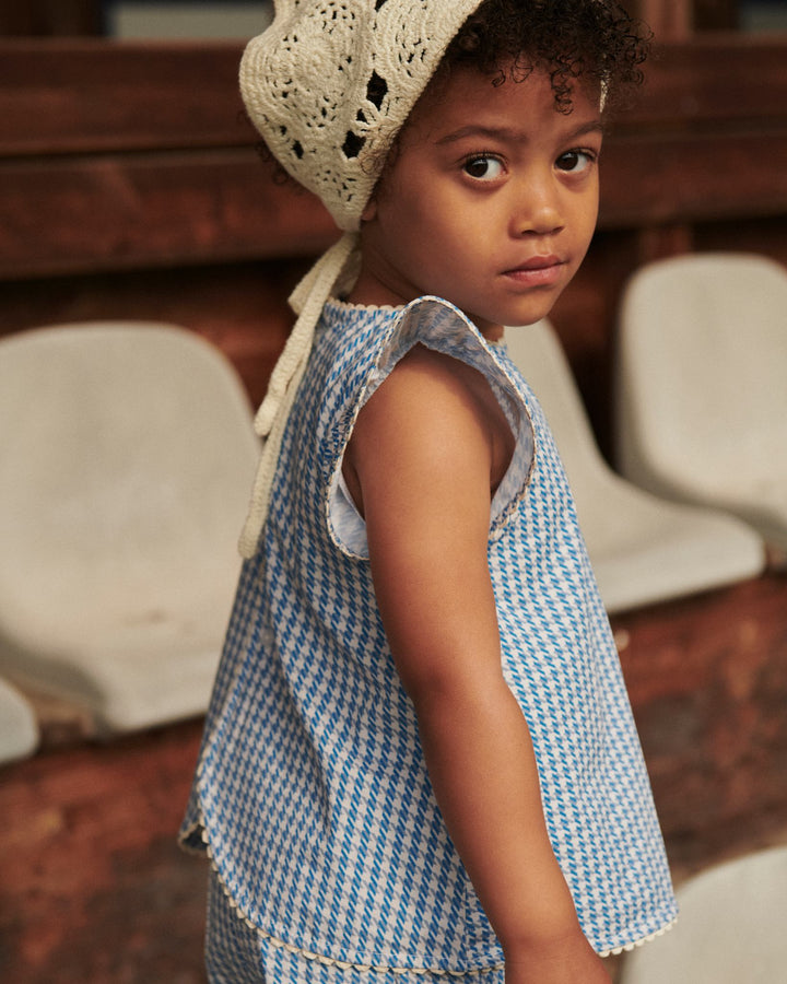 HOUNDSTOOTH DECO SET - BLUE HOUNDSTOOTH MINI