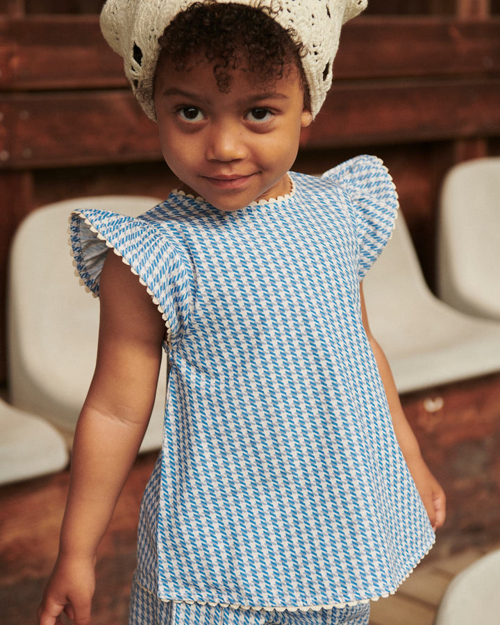 HOUNDSTOOTH DECO SET - BLUE HOUNDSTOOTH MINI