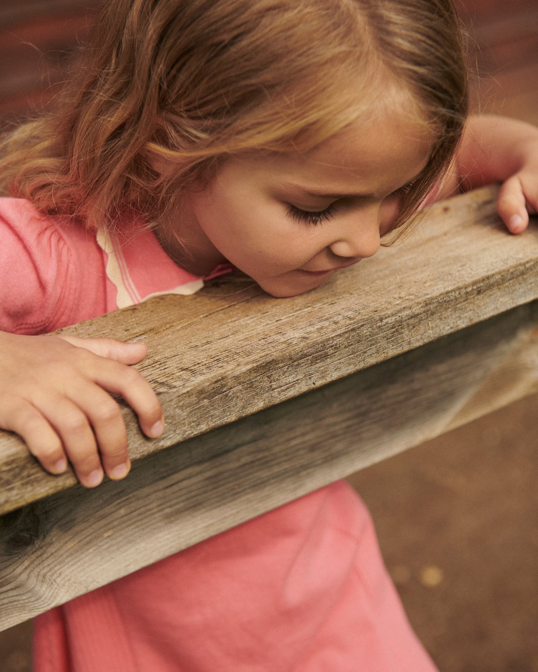 KNITTED PEPLUM DRESS - PINK COMB.