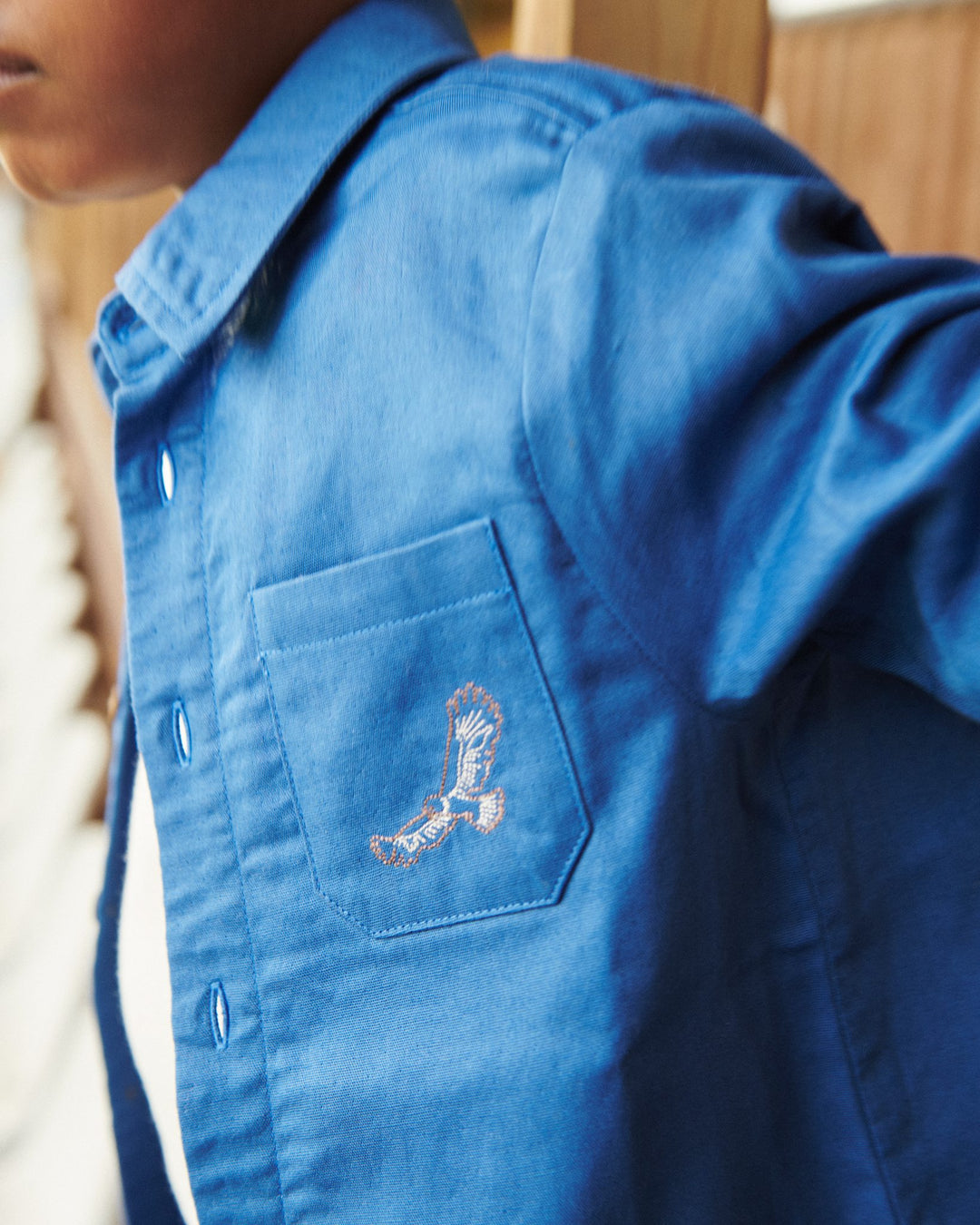 Classic Ls Shirt - Ocean Blue