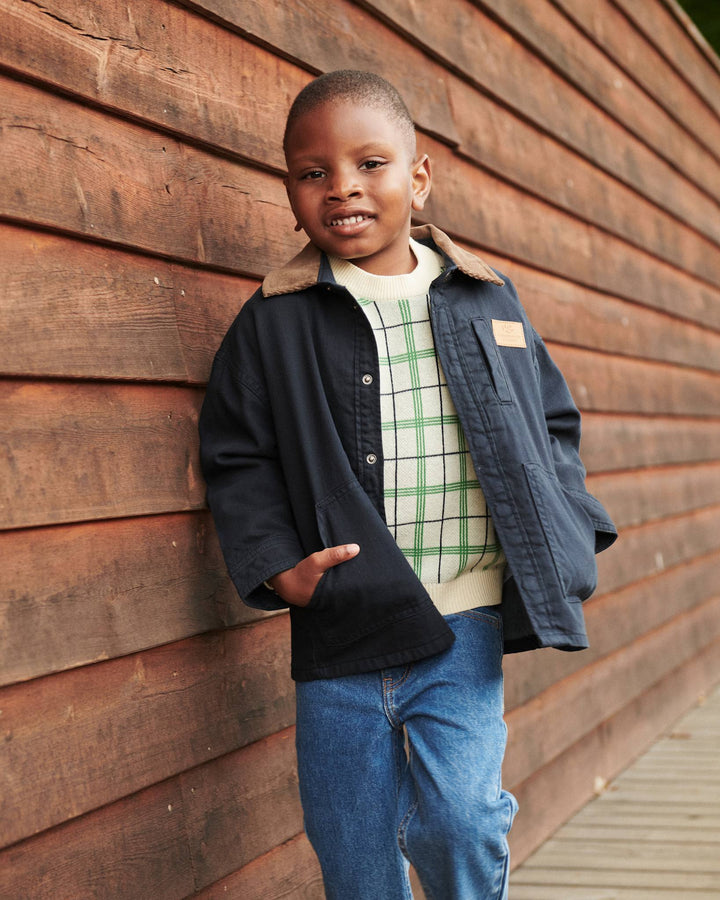 ORGANIC JUNIOR JEANS - REGULAR FIT - INDIGO BLUE WASHED