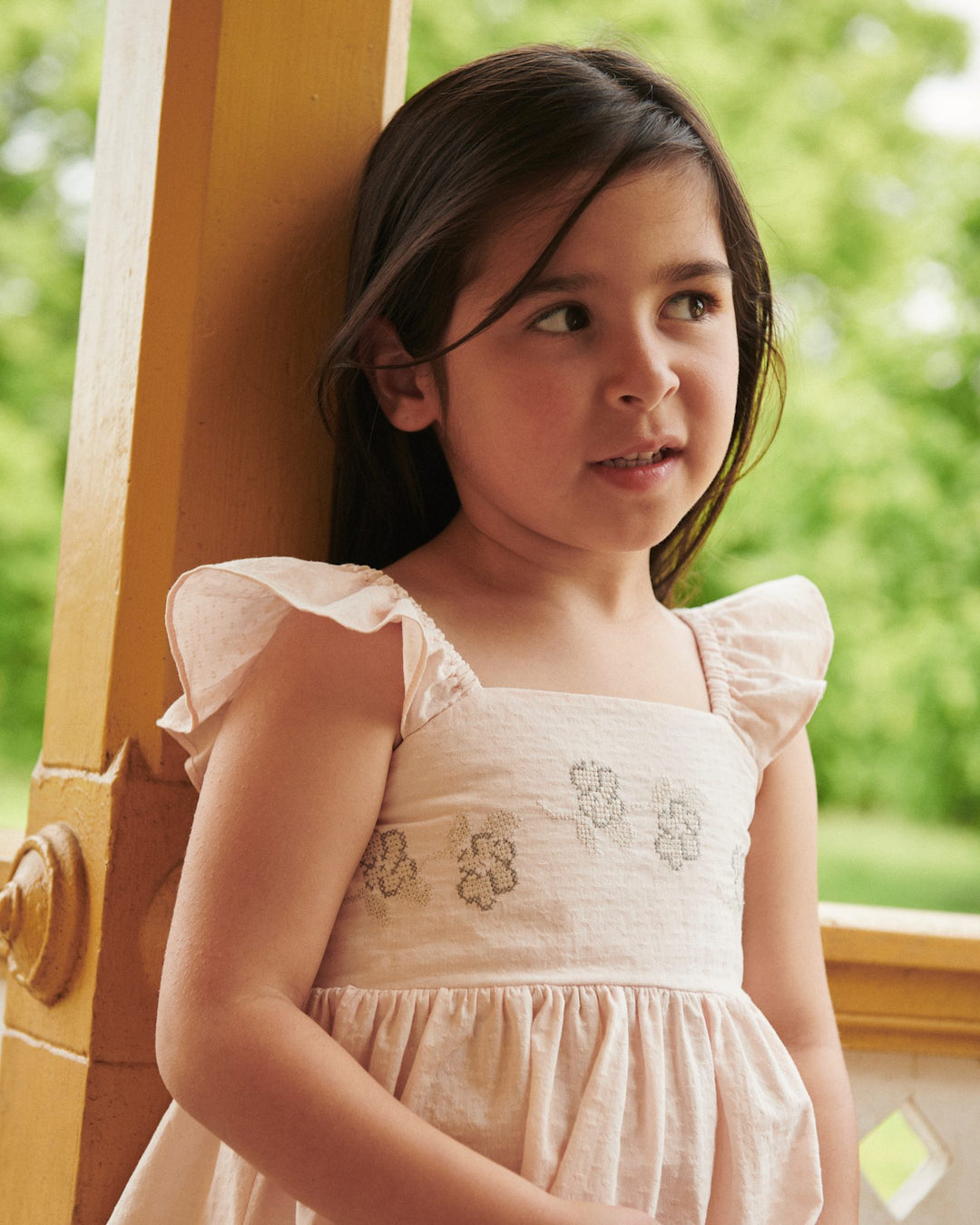 SUMMER SET W. EMB. - DUSTY ROSE COMB.