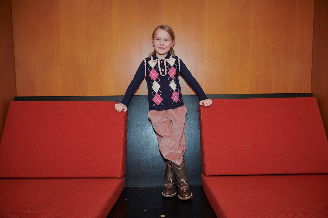 Corduroy Pant W. Adj. Waist - WINTER ROSE