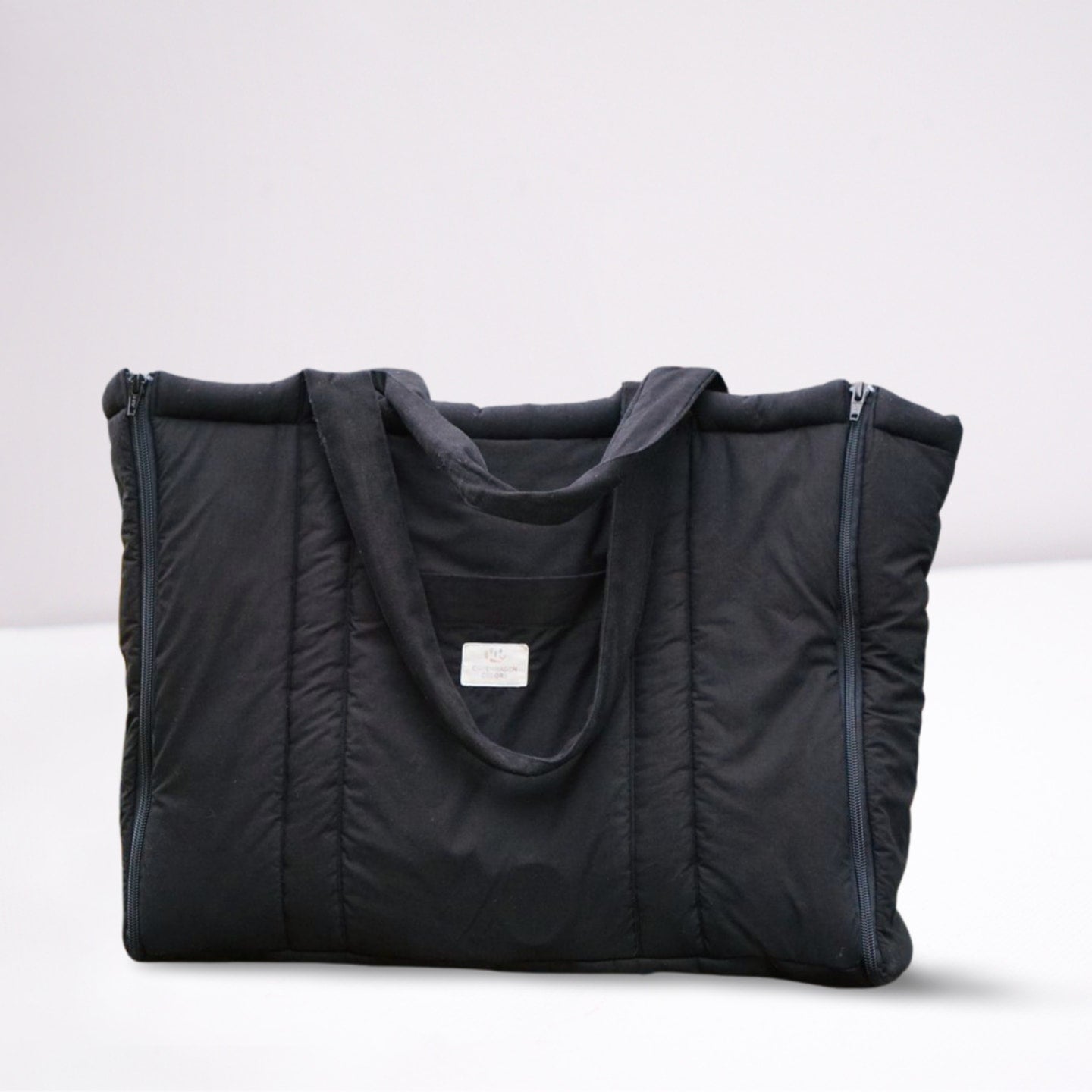 NURSING SHOPPER BAG MULTI - BLACK