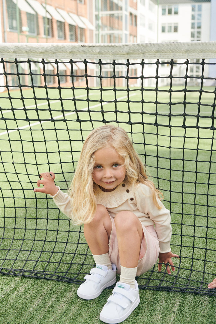 LT. KNITTED MARGUERITTE BLOUSE - CREAM