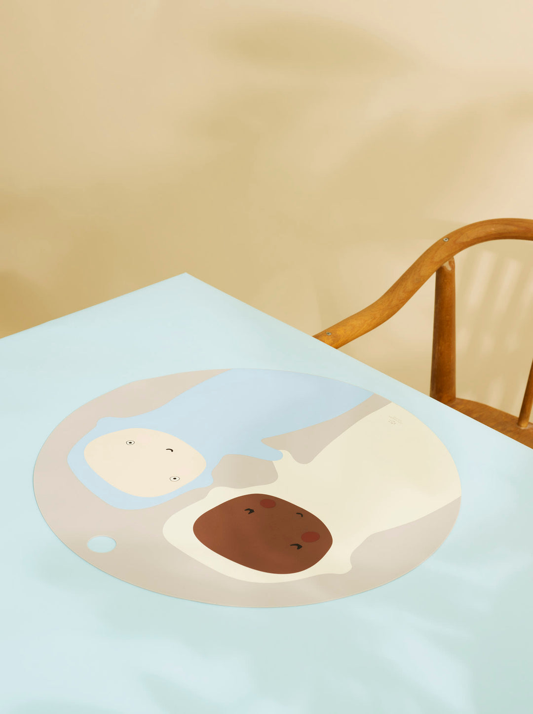 CURIOUS DINING PLACEMAT - LT. GREY COMB. 04
