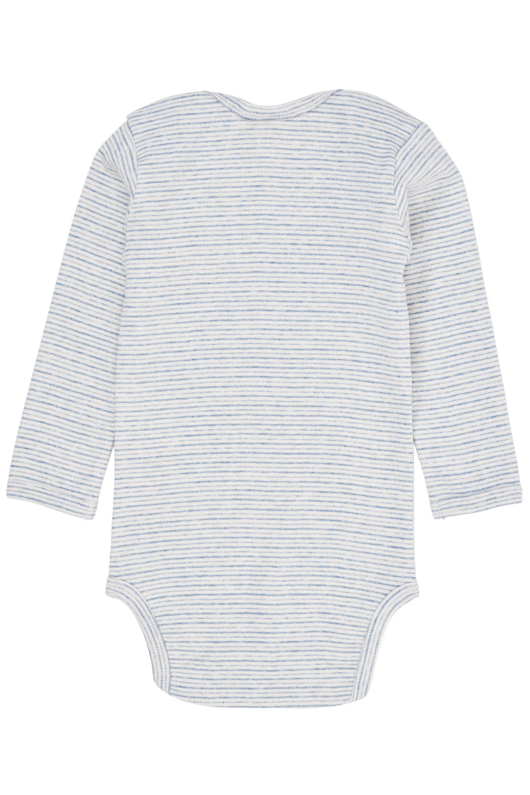 STRIPED LONG SLEEVE BODY - LT BLUE STRIPE