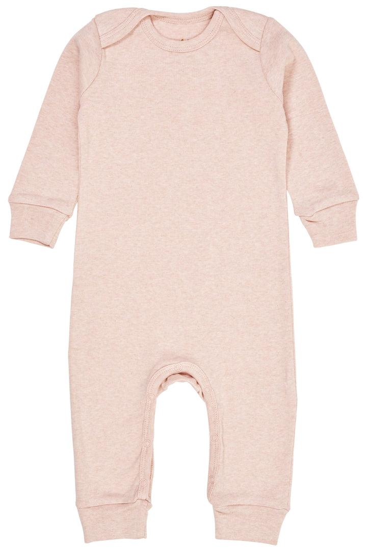 MELANGE FULL BODY ROMPER - OLD ROSE MELANGE