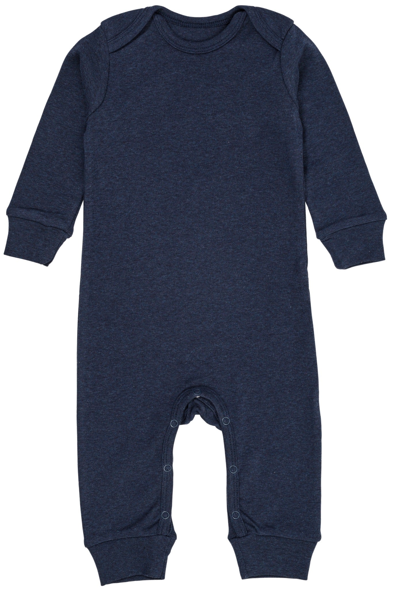 MELANGE FULL BODY ROMPER - NAVY MELANGE