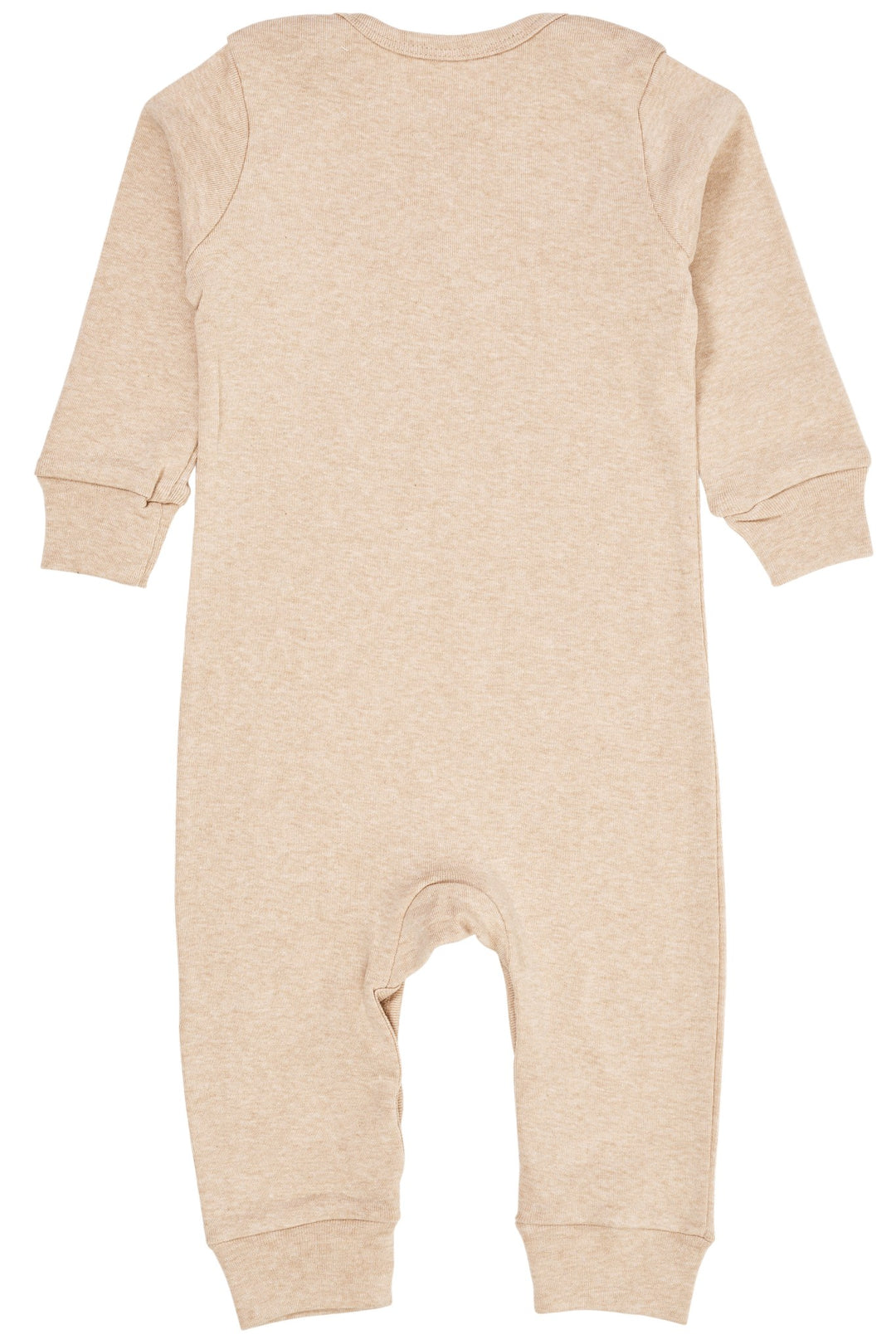 MELANGE FULL BODY ROMPER - BEIGE MELANGE