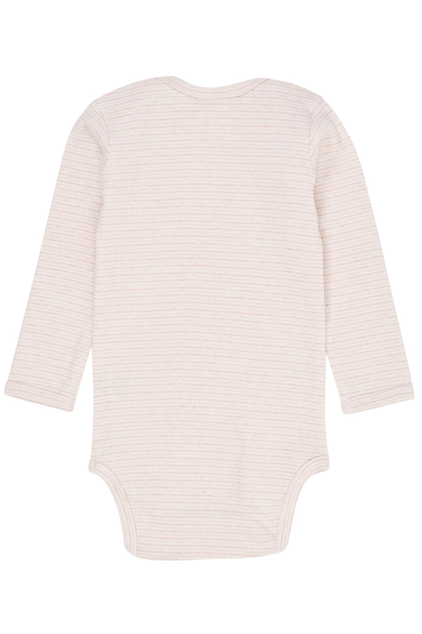 STRIPED LONG SLEEVE BODY - BEIGE STRIPE