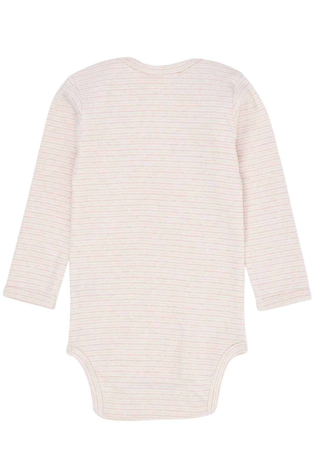 STRIPED LONG SLEEVE BODY - BEIGE STRIPE