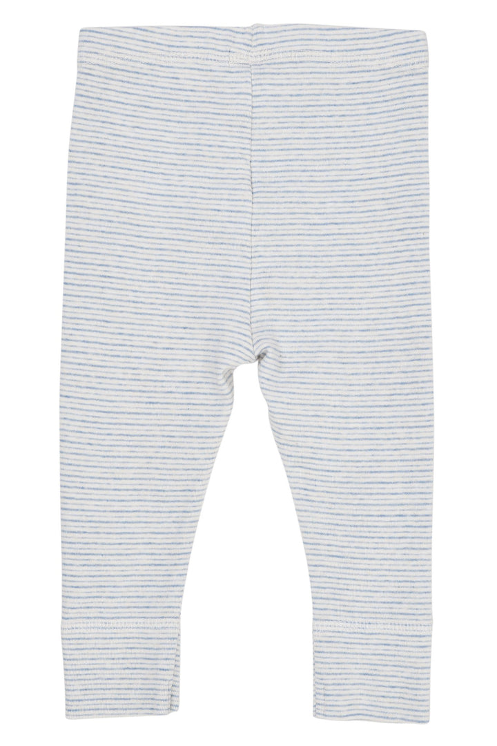 STRIPED LEGGINGS - LT BLUE STRIPE