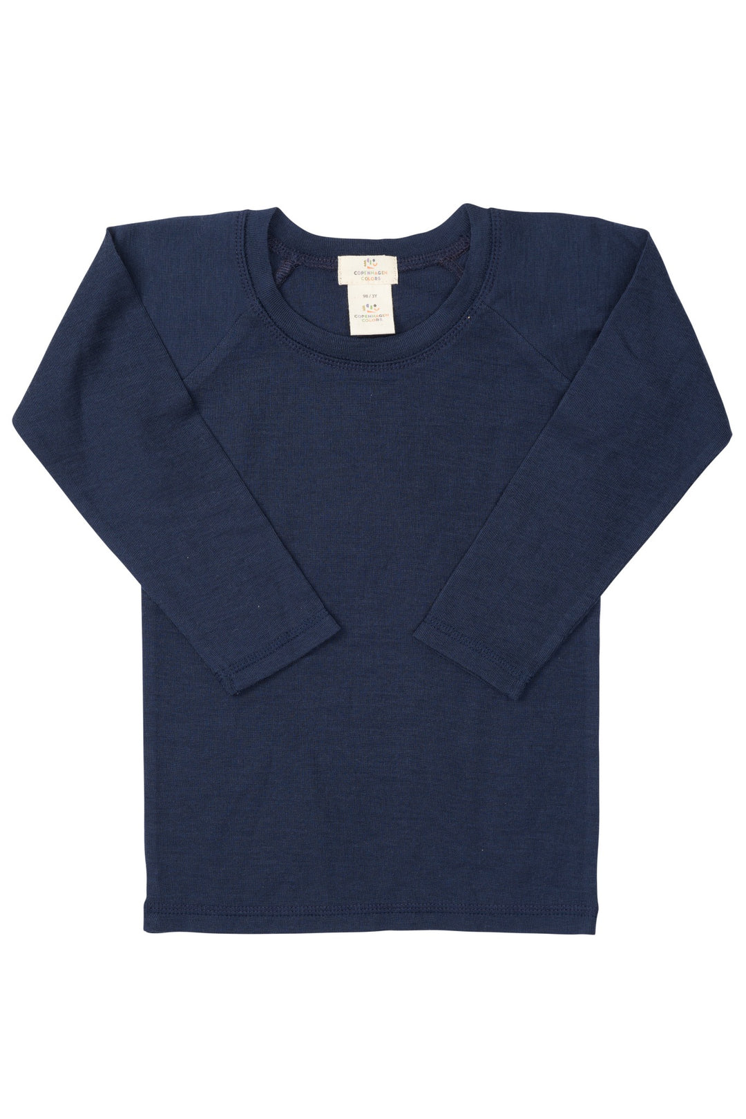 MERINO LIGHT KNITTED T-SHIRT LS - NAVY