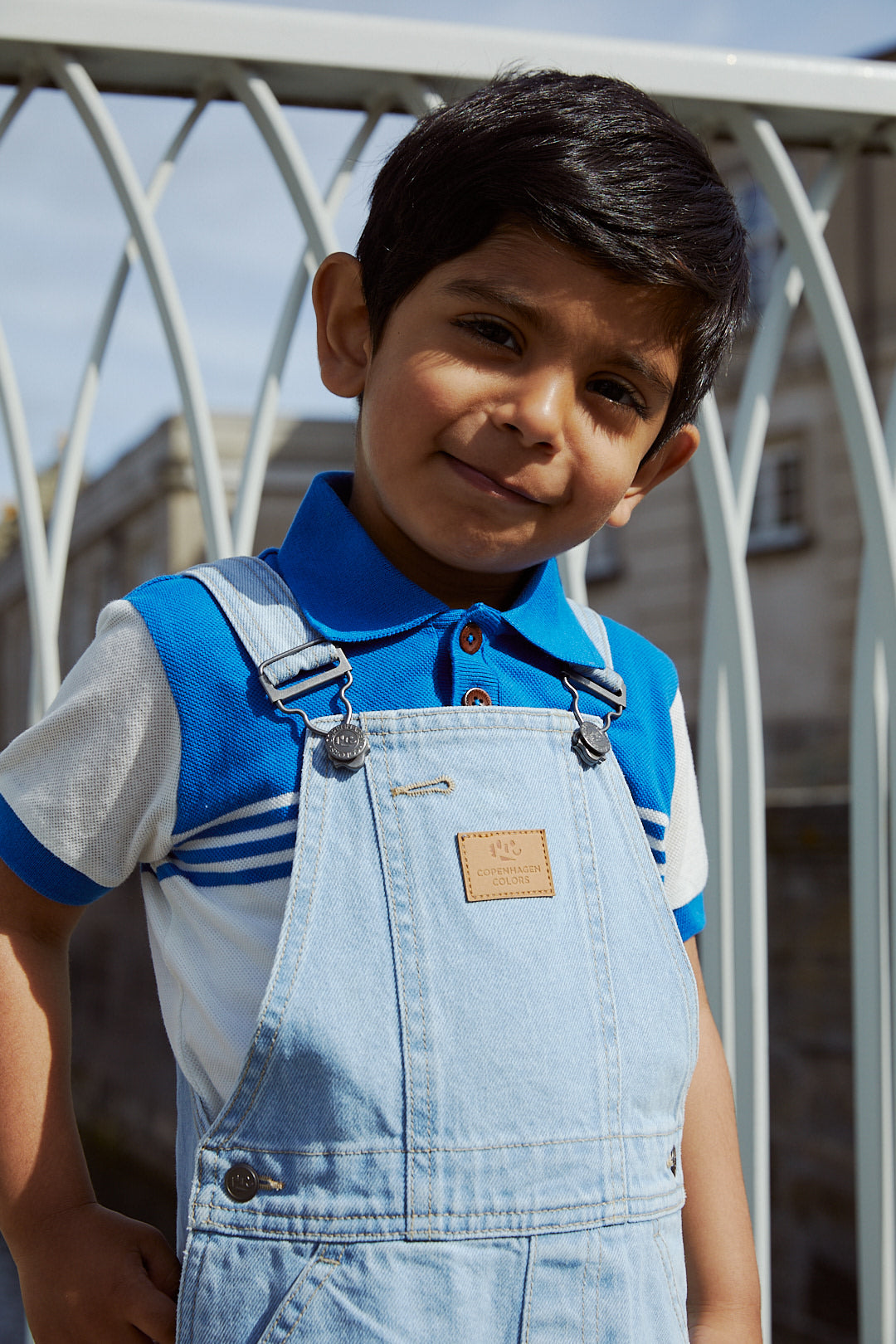 ORGANIC OVERALLS - SUPER LT BLUE INDIGO WASHED