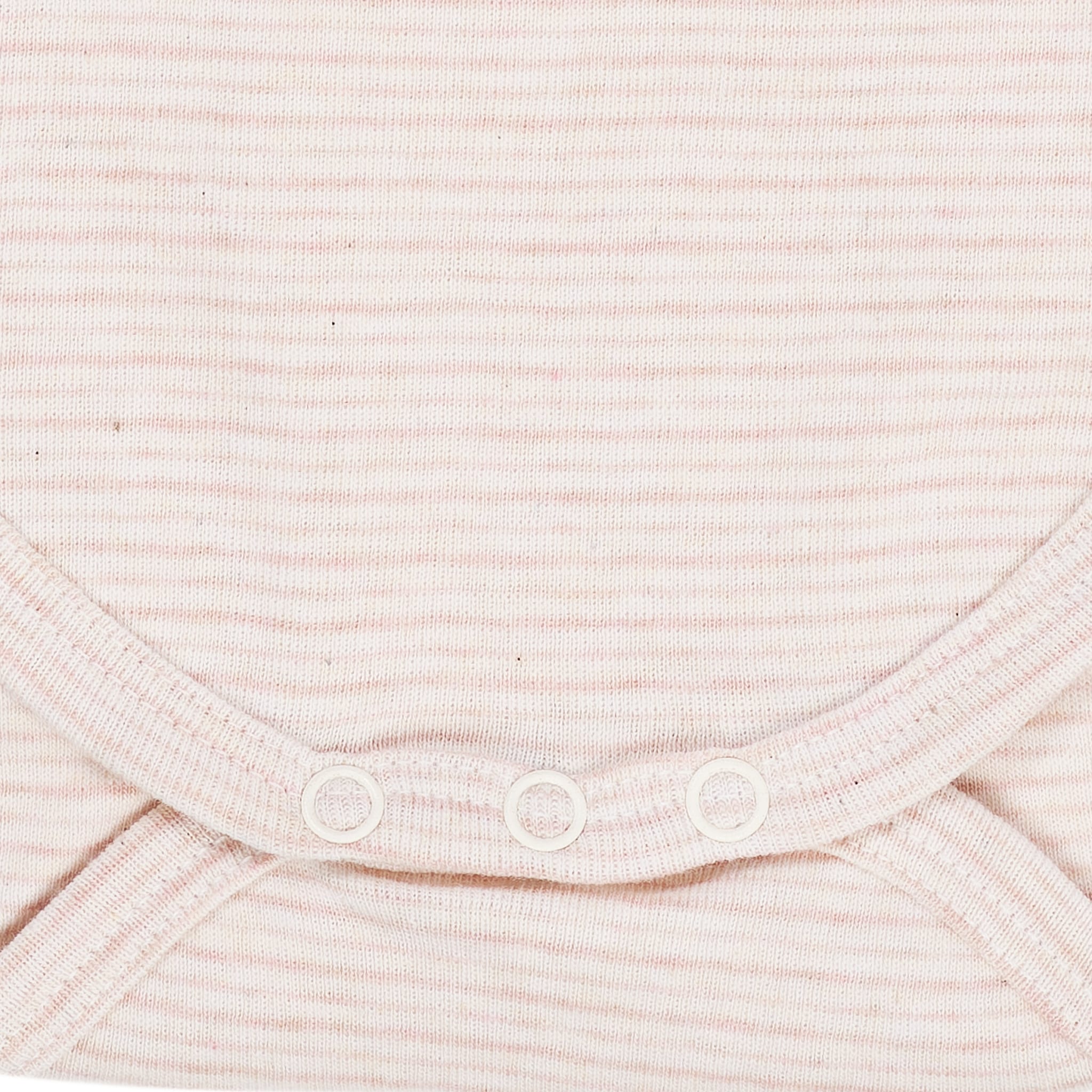 STRIPED LONG SLEEVE BODY - SOFT PINK STRIPE