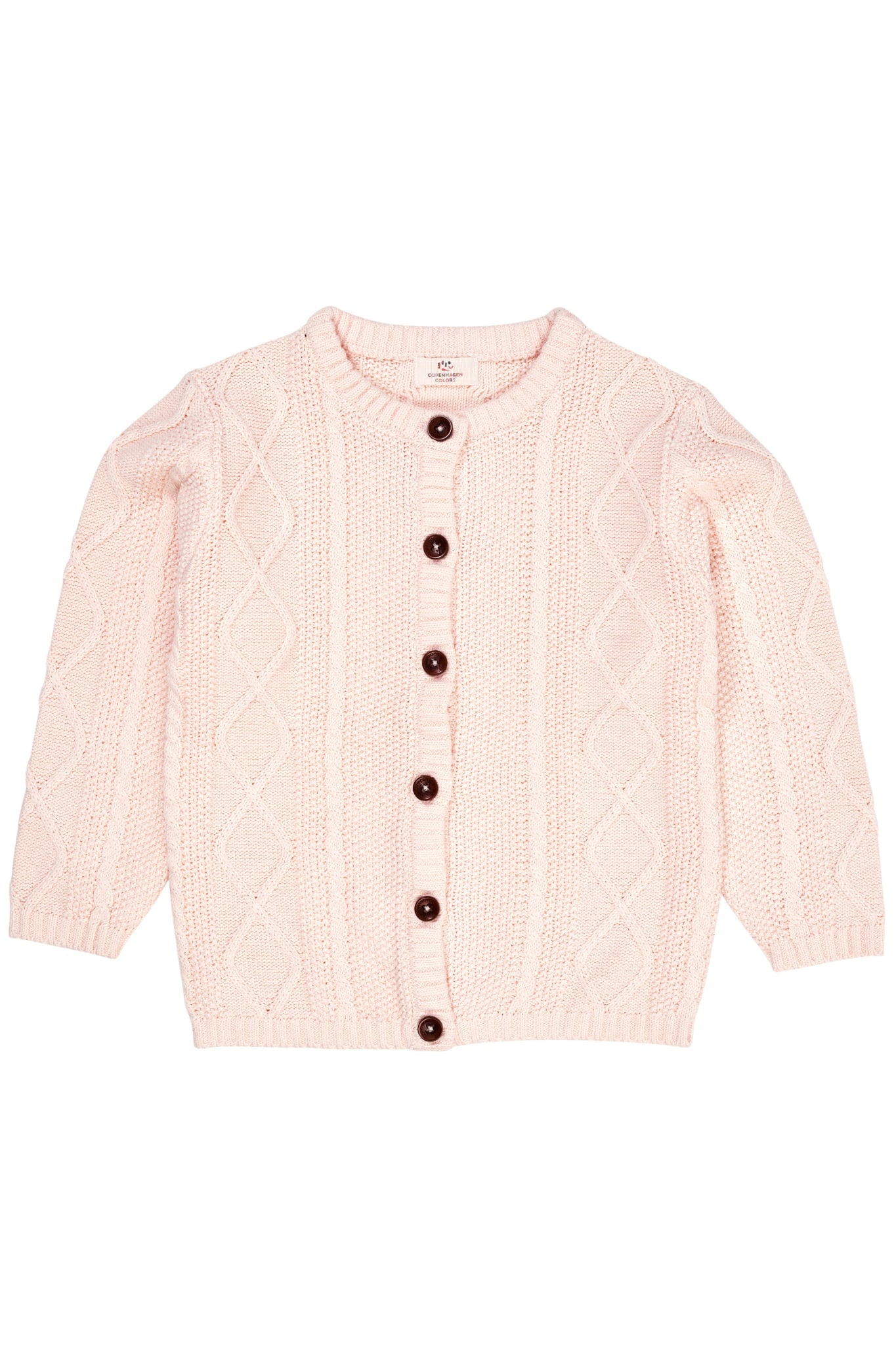 KNITTED CARDIGAN - SOFT PINK