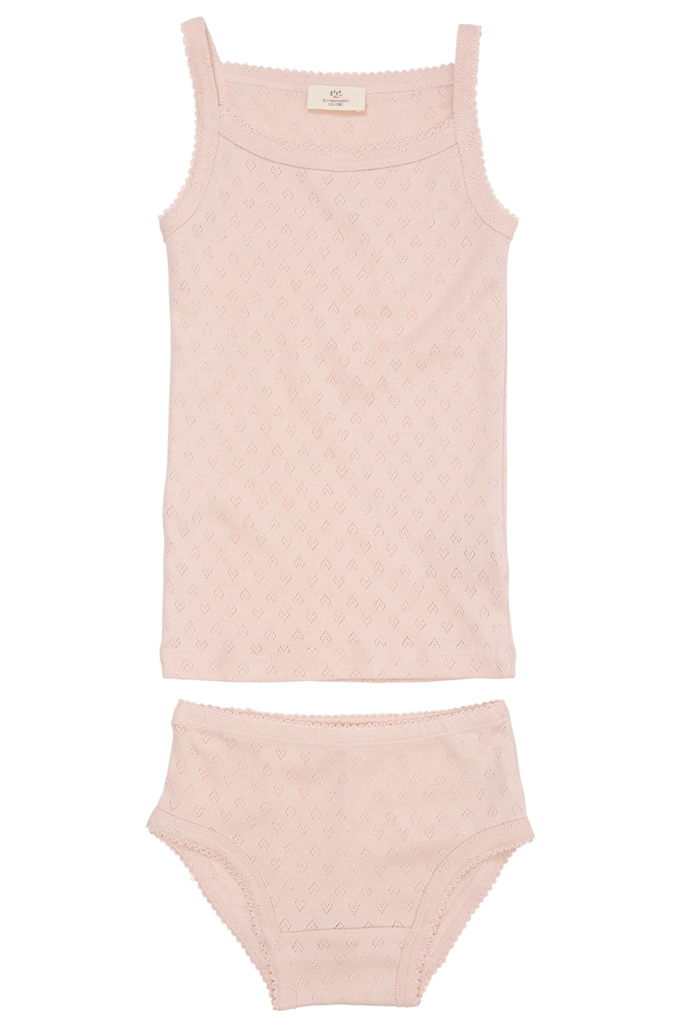 Shorts In Pointelle Cream Copenhagen Colors - Babyshop